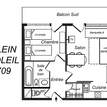 Clair Et Cosy, Sur Les Pistes, Balcon Sud, Proche Commerces, 3* Pour 4 Personnes - Fr-1-182-13 Apartment Meribel
